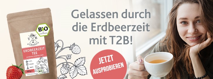 T2B Erdbeerzeit Tee Periode